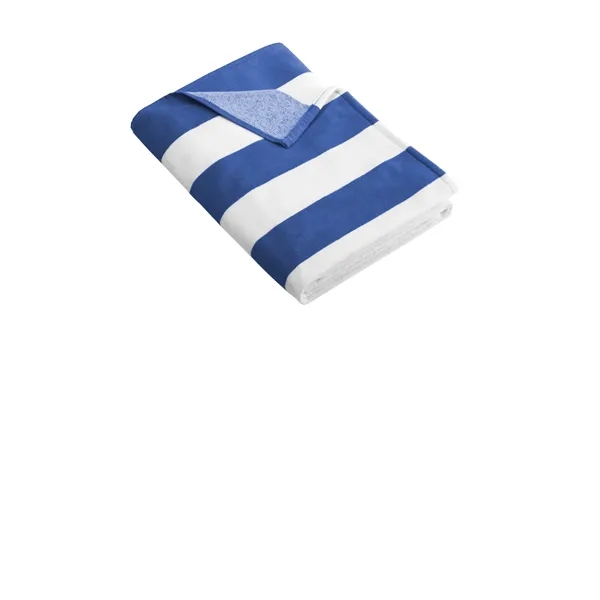 Port Authority Cabana Stripe Beach Towel. - Port Authority Cabana Stripe Beach Towel. - Image 4 of 7