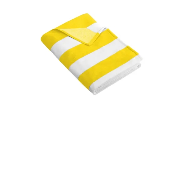 Port Authority Cabana Stripe Beach Towel. - Port Authority Cabana Stripe Beach Towel. - Image 5 of 7