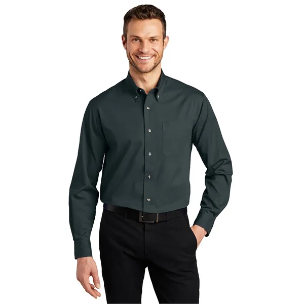 Port Authority Tall Long Sleeve Twill Shirt. - Port Authority Tall Long Sleeve Twill Shirt. - Image 0 of 15