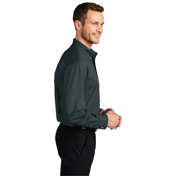 Port Authority Tall Long Sleeve Twill Shirt. - Port Authority Tall Long Sleeve Twill Shirt. - Image 2 of 15
