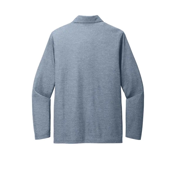 TravisMathew Oceanside Heather Long Sleeve Polo - TravisMathew Oceanside Heather Long Sleeve Polo - Image 13 of 19
