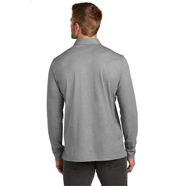 TravisMathew Oceanside Heather Long Sleeve Polo - TravisMathew Oceanside Heather Long Sleeve Polo - Image 15 of 19