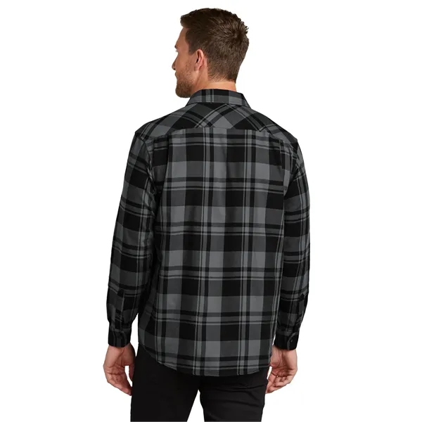 Port Authority Plaid Flannel Shirt. - Port Authority Plaid Flannel Shirt. - Image 1 of 43