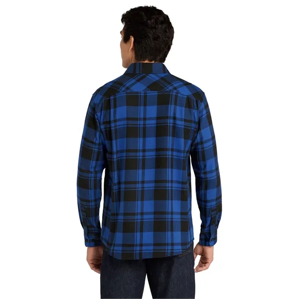 Port Authority Plaid Flannel Shirt. - Port Authority Plaid Flannel Shirt. - Image 6 of 43