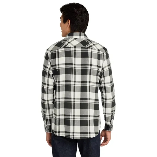 Port Authority Plaid Flannel Shirt. - Port Authority Plaid Flannel Shirt. - Image 11 of 43