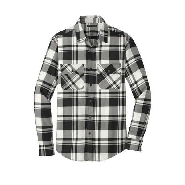 Port Authority Plaid Flannel Shirt. - Port Authority Plaid Flannel Shirt. - Image 14 of 43