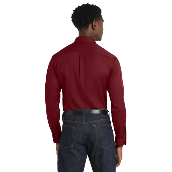 Port Authority Long Sleeve SuperPro React Twill Shirt. - Port Authority Long Sleeve SuperPro React Twill Shirt. - Image 1 of 70