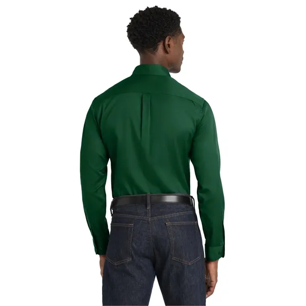 Port Authority Long Sleeve SuperPro React Twill Shirt. - Port Authority Long Sleeve SuperPro React Twill Shirt. - Image 10 of 70