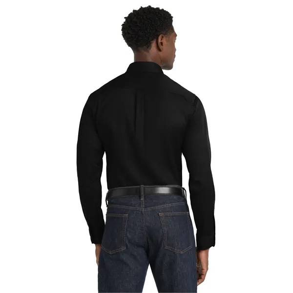 Port Authority Long Sleeve SuperPro React Twill Shirt. - Port Authority Long Sleeve SuperPro React Twill Shirt. - Image 15 of 70