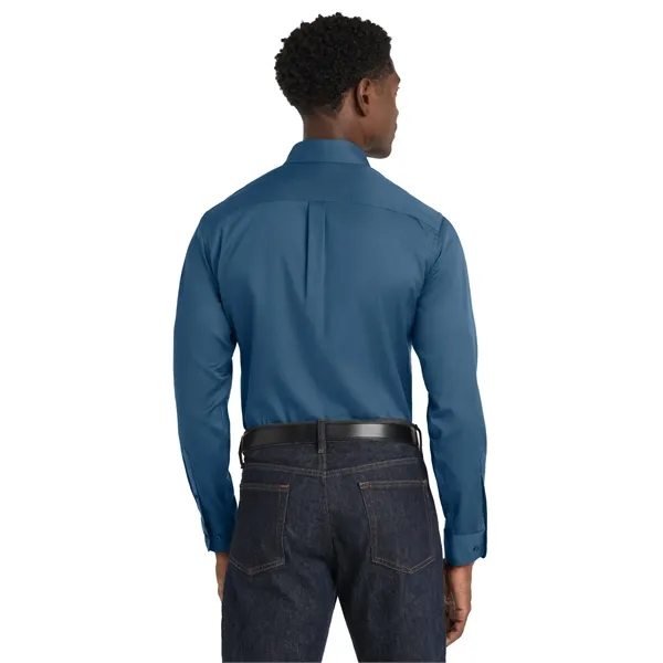 Port Authority Long Sleeve SuperPro React Twill Shirt. - Port Authority Long Sleeve SuperPro React Twill Shirt. - Image 29 of 70