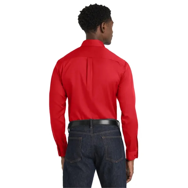 Port Authority Long Sleeve SuperPro React Twill Shirt. - Port Authority Long Sleeve SuperPro React Twill Shirt. - Image 34 of 70