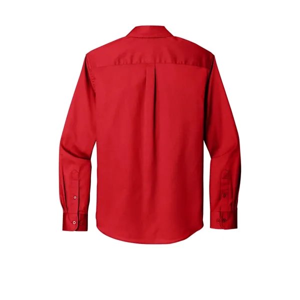 Port Authority Long Sleeve SuperPro React Twill Shirt. - Port Authority Long Sleeve SuperPro React Twill Shirt. - Image 37 of 70