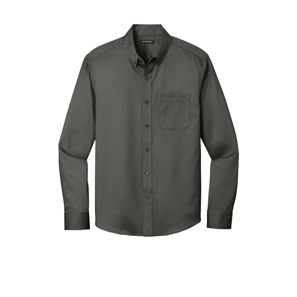 Port Authority Long Sleeve SuperPro React Twill Shirt. - Port Authority Long Sleeve SuperPro React Twill Shirt. - Image 41 of 70