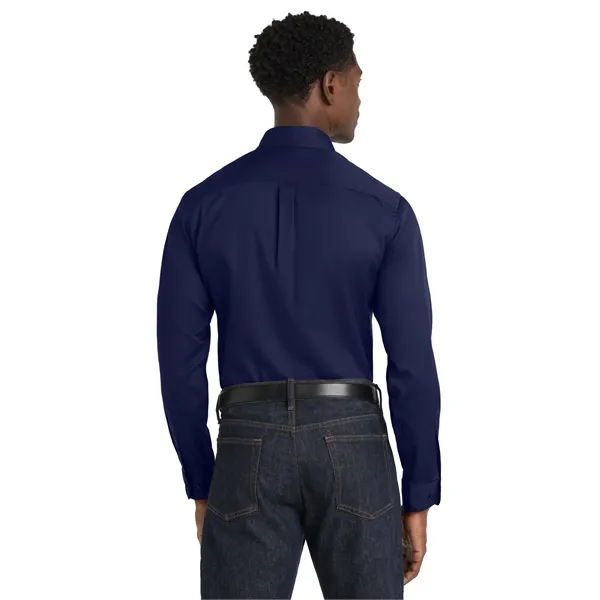 Port Authority Long Sleeve SuperPro React Twill Shirt. - Port Authority Long Sleeve SuperPro React Twill Shirt. - Image 45 of 70