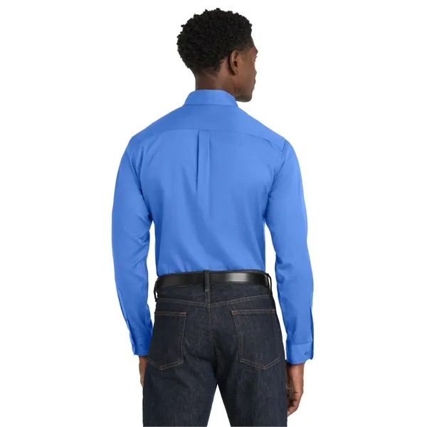 Port Authority Long Sleeve SuperPro React Twill Shirt. - Port Authority Long Sleeve SuperPro React Twill Shirt. - Image 55 of 70