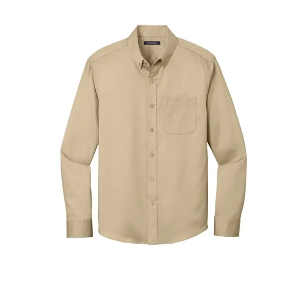 Port Authority Long Sleeve SuperPro React Twill Shirt. - Port Authority Long Sleeve SuperPro React Twill Shirt. - Image 62 of 70