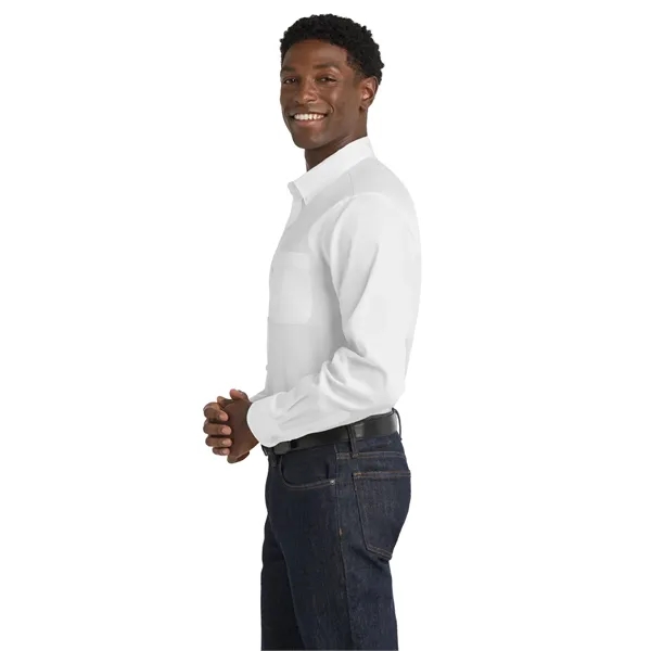 Port Authority Long Sleeve SuperPro React Twill Shirt. - Port Authority Long Sleeve SuperPro React Twill Shirt. - Image 66 of 70