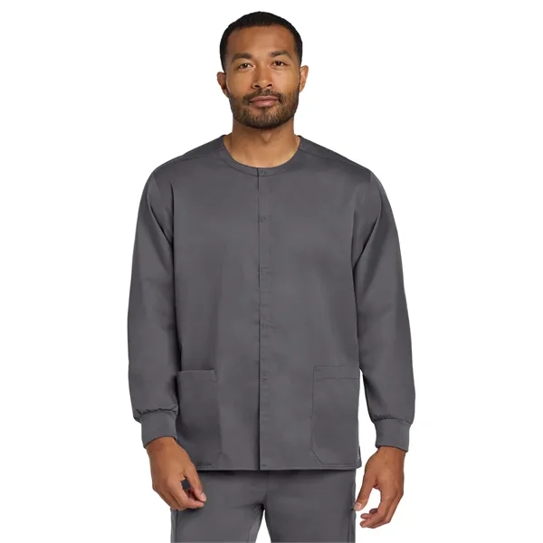 Wink Unisex WorkFlex Snap-Front Scrub Jacket - Wink Unisex WorkFlex Snap-Front Scrub Jacket - Image 9 of 32