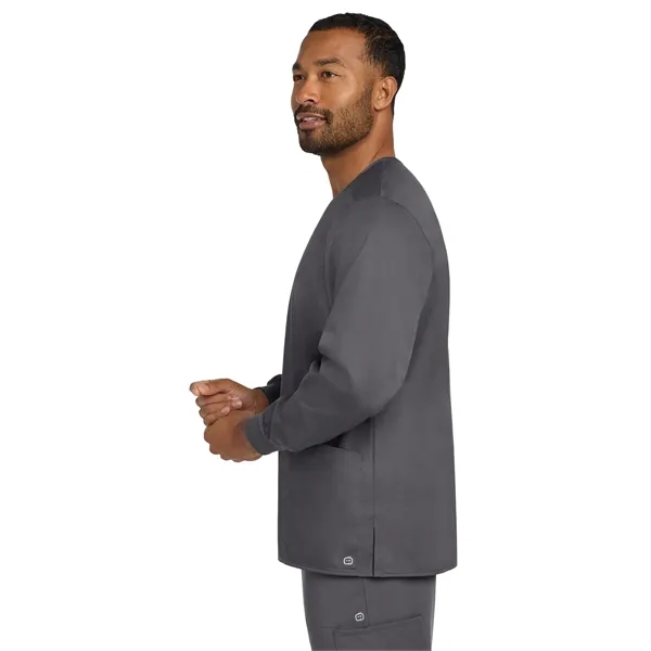 Wink Unisex WorkFlex Snap-Front Scrub Jacket - Wink Unisex WorkFlex Snap-Front Scrub Jacket - Image 12 of 32
