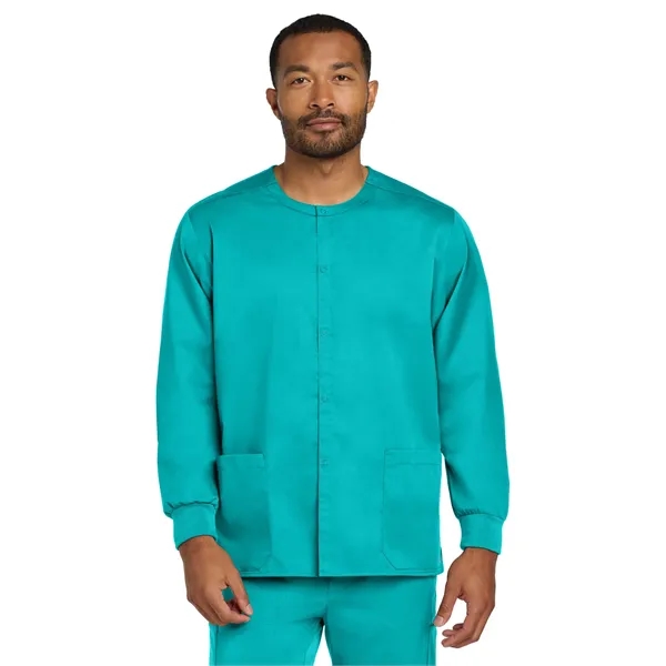 Wink Unisex WorkFlex Snap-Front Scrub Jacket - Wink Unisex WorkFlex Snap-Front Scrub Jacket - Image 19 of 32