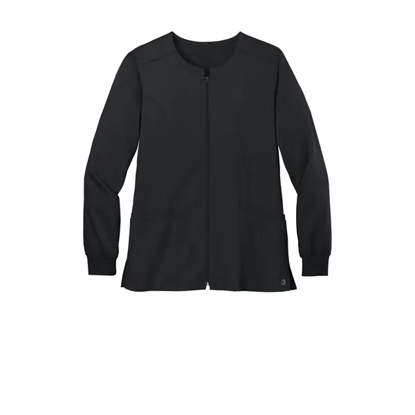 Wink Women's Premiere Flex Full-Zip Scrub Jacket - Wink Women's Premiere Flex Full-Zip Scrub Jacket - Image 3 of 32