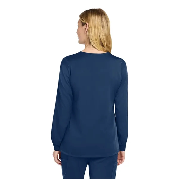Wink Women's Premiere Flex Full-Zip Scrub Jacket - Wink Women's Premiere Flex Full-Zip Scrub Jacket - Image 7 of 32