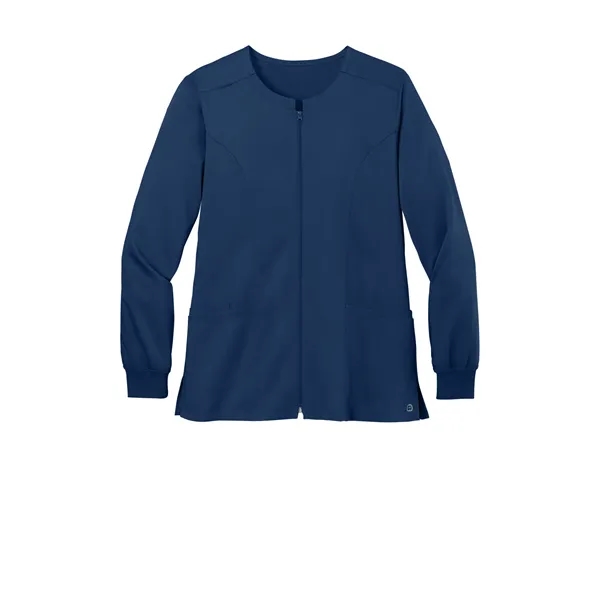 Wink Women's Premiere Flex Full-Zip Scrub Jacket - Wink Women's Premiere Flex Full-Zip Scrub Jacket - Image 9 of 32