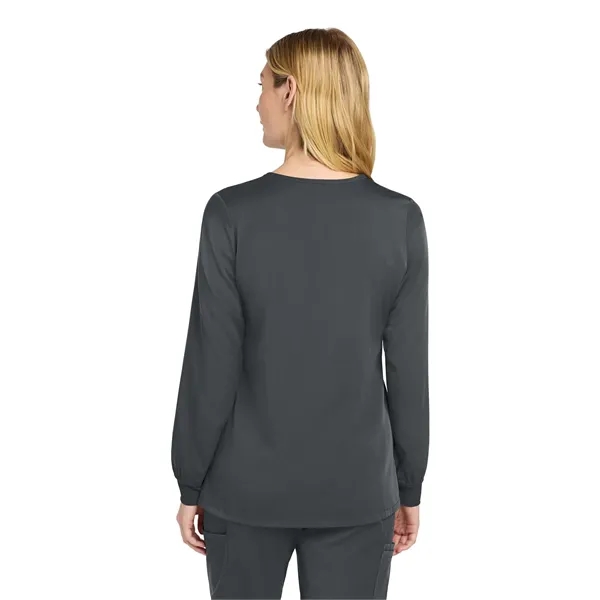 Wink Women's Premiere Flex Full-Zip Scrub Jacket - Wink Women's Premiere Flex Full-Zip Scrub Jacket - Image 12 of 32
