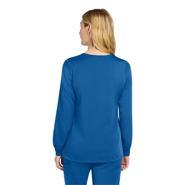 Wink Women's Premiere Flex Full-Zip Scrub Jacket - Wink Women's Premiere Flex Full-Zip Scrub Jacket - Image 17 of 32