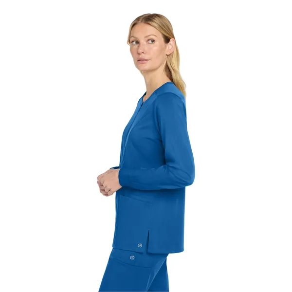Wink Women's Premiere Flex Full-Zip Scrub Jacket - Wink Women's Premiere Flex Full-Zip Scrub Jacket - Image 18 of 32