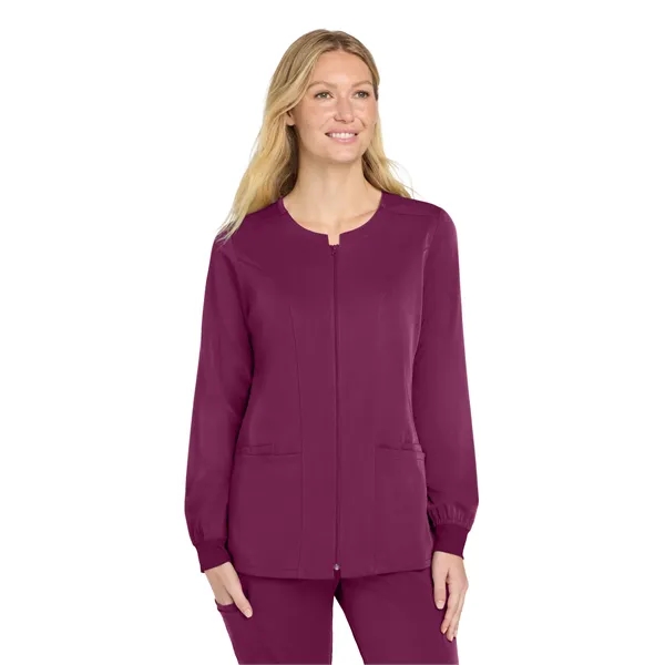 Wink Women's Premiere Flex Full-Zip Scrub Jacket - Wink Women's Premiere Flex Full-Zip Scrub Jacket - Image 27 of 32