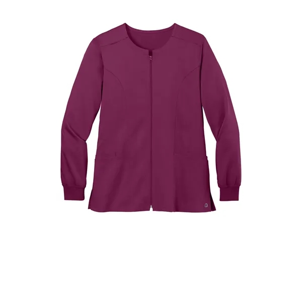 Wink Women's Premiere Flex Full-Zip Scrub Jacket - Wink Women's Premiere Flex Full-Zip Scrub Jacket - Image 30 of 32