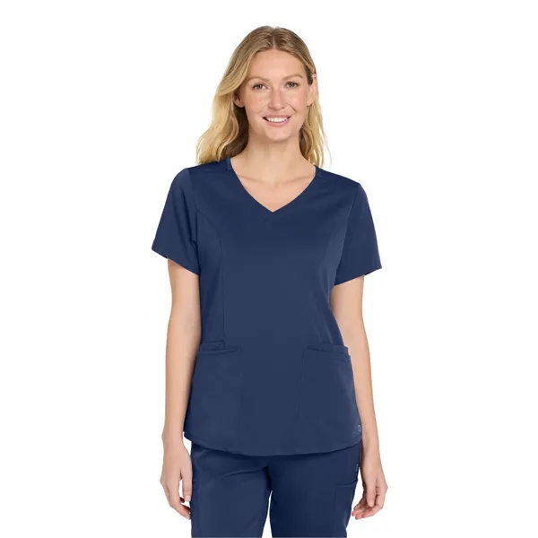 Wink Women's Premiere Flex Mock Wrap Top - Wink Women's Premiere Flex Mock Wrap Top - Image 7 of 32