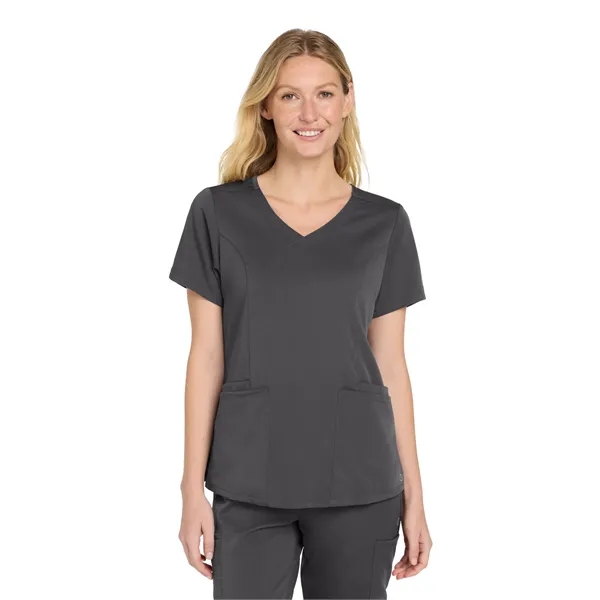 Wink Women's Premiere Flex Mock Wrap Top - Wink Women's Premiere Flex Mock Wrap Top - Image 12 of 32