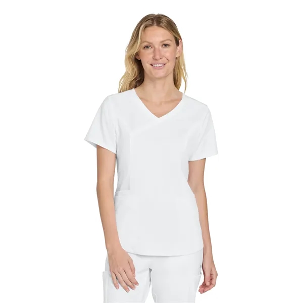 Wink Women's Premiere Flex Mock Wrap Top - Wink Women's Premiere Flex Mock Wrap Top - Image 23 of 32