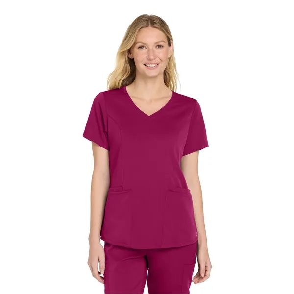 Wink Women's Premiere Flex Mock Wrap Top - Wink Women's Premiere Flex Mock Wrap Top - Image 28 of 32