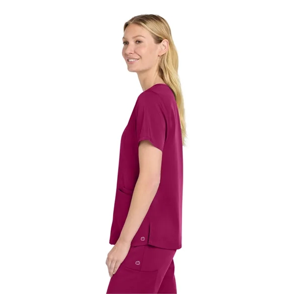 Wink Women's Premiere Flex Mock Wrap Top - Wink Women's Premiere Flex Mock Wrap Top - Image 30 of 32
