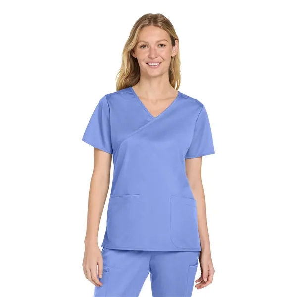 Wink Women's WorkFlex Mock Wrap Top - Wink Women's WorkFlex Mock Wrap Top - Image 5 of 32