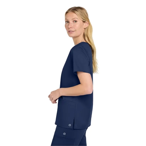 Wink Women's WorkFlex Mock Wrap Top - Wink Women's WorkFlex Mock Wrap Top - Image 8 of 32