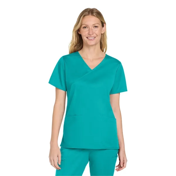 Wink Women's WorkFlex Mock Wrap Top - Wink Women's WorkFlex Mock Wrap Top - Image 19 of 32