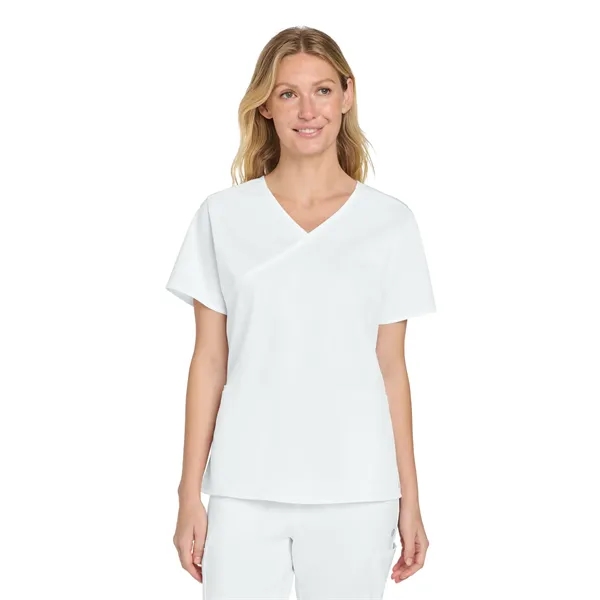 Wink Women's WorkFlex Mock Wrap Top - Wink Women's WorkFlex Mock Wrap Top - Image 21 of 32