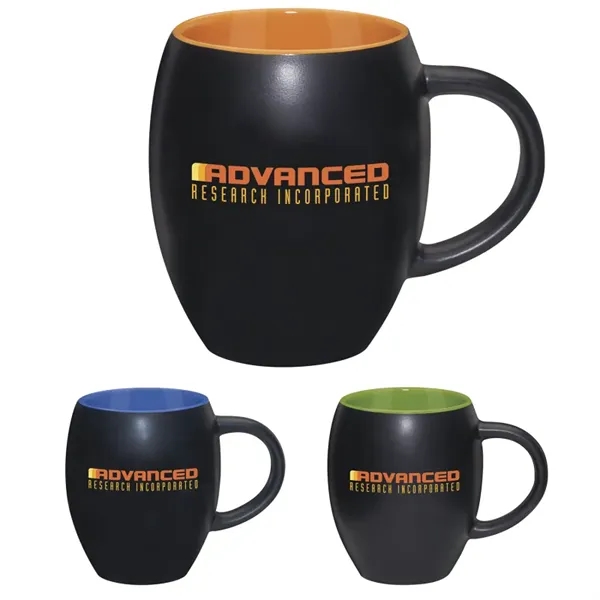 Matte Barrel With Color Mug - 17 oz. - Matte Barrel With Color Mug - 17 oz. - Image 0 of 2