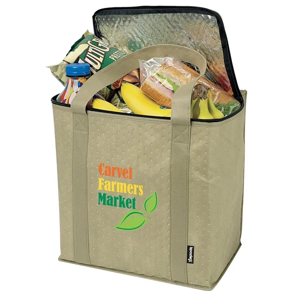 Koozie® Zippered Insulated Grocery Tote - Koozie® Zippered Insulated Grocery Tote - Image 0 of 8