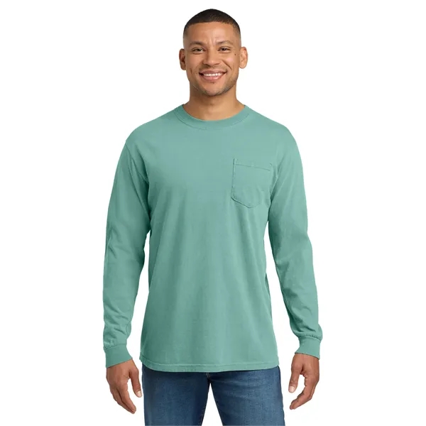 COMFORT COLORS Heavyweight Ring Spun Long Sleeve Pocket Tee. - COMFORT COLORS Heavyweight Ring Spun Long Sleeve Pocket Tee. - Image 31 of 104