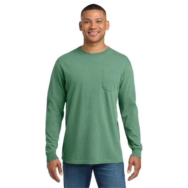 COMFORT COLORS Heavyweight Ring Spun Long Sleeve Pocket Tee. - COMFORT COLORS Heavyweight Ring Spun Long Sleeve Pocket Tee. - Image 41 of 104