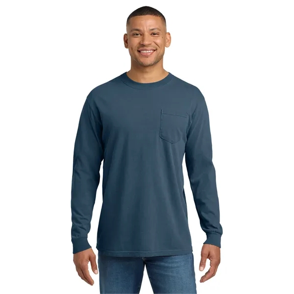 COMFORT COLORS Heavyweight Ring Spun Long Sleeve Pocket Tee. - COMFORT COLORS Heavyweight Ring Spun Long Sleeve Pocket Tee. - Image 90 of 104