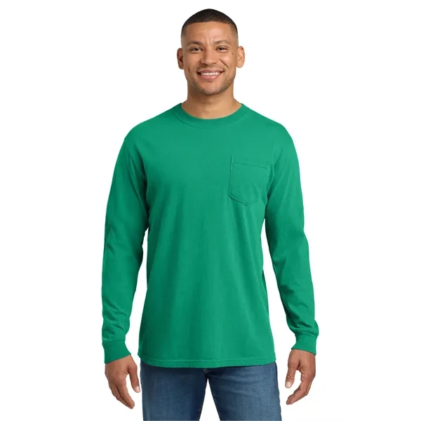 COMFORT COLORS Heavyweight Ring Spun Long Sleeve Pocket Tee. - COMFORT COLORS Heavyweight Ring Spun Long Sleeve Pocket Tee. - Image 102 of 104
