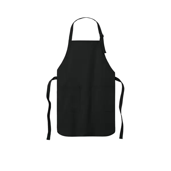 Port Authority Full-Length Two-Pocket Bib Apron. - Port Authority Full-Length Two-Pocket Bib Apron. - Image 0 of 20