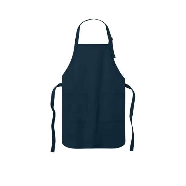 Port Authority Full-Length Two-Pocket Bib Apron. - Port Authority Full-Length Two-Pocket Bib Apron. - Image 5 of 20