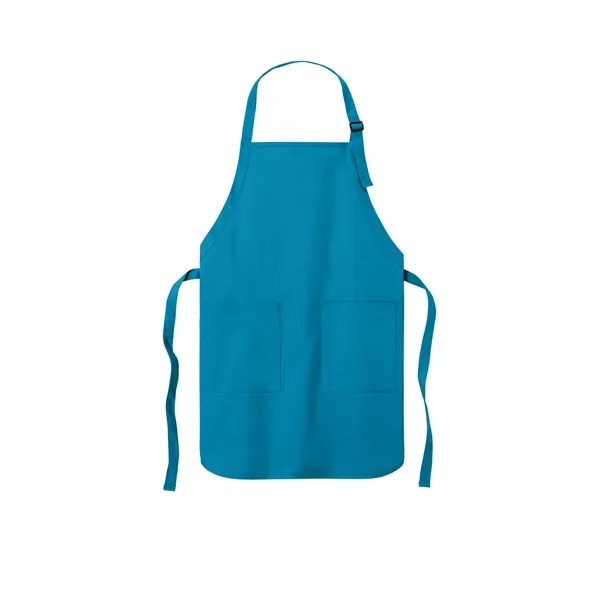 Port Authority Full-Length Two-Pocket Bib Apron. - Port Authority Full-Length Two-Pocket Bib Apron. - Image 9 of 20